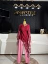 AMINA'SET BORDEAUX/ ROSE CLAIRE